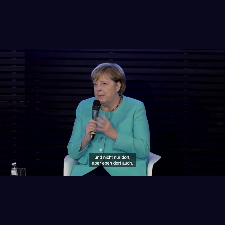 Bundeskanzlerin Merkel im Video : Statement zur Situation in Moria