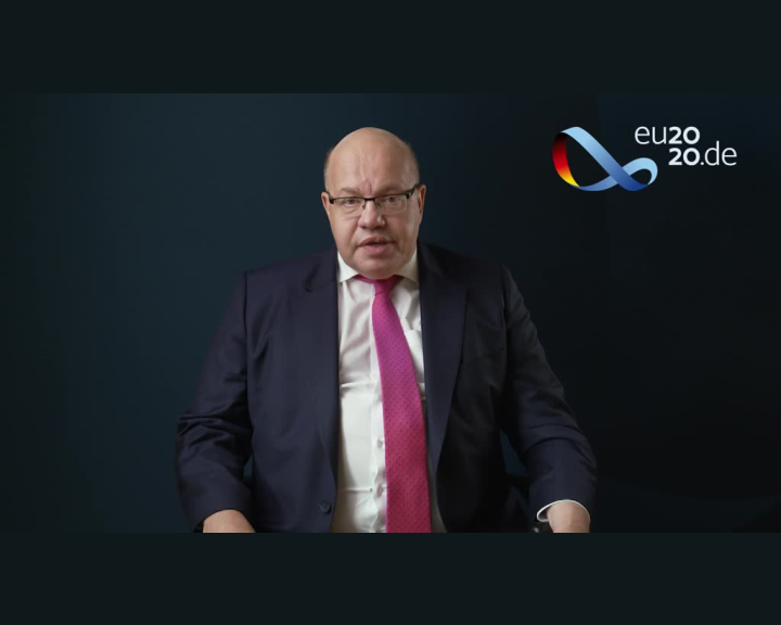 Greeting from German Minister for Economic Affairs and Energy Peter Altmaier before the Informal Videoconference of Telecommu