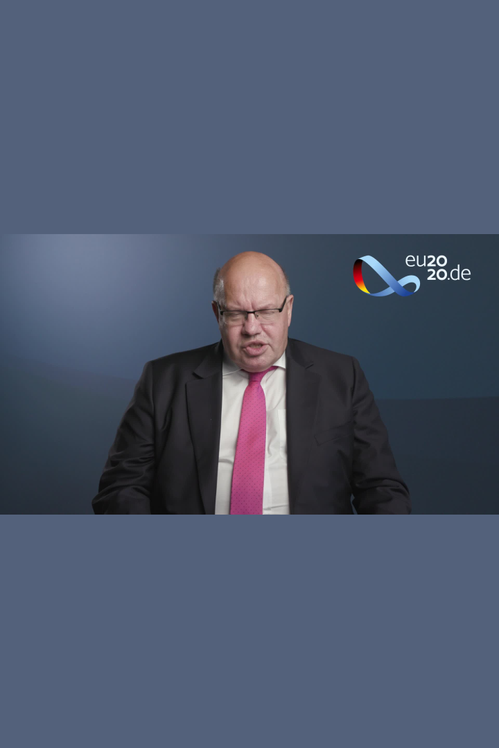 Statement by Federal Minister for Economic Affairs and Energy Peter Altmaier