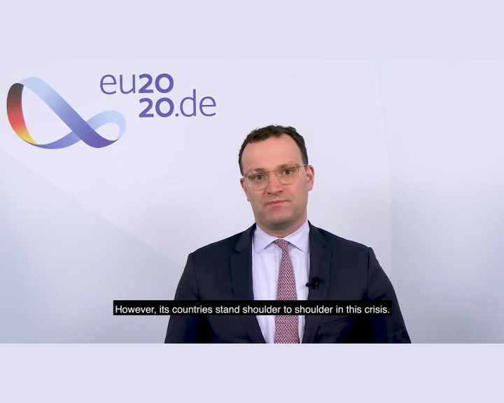 Statement by German Federal Minister for Health Jens Spahn