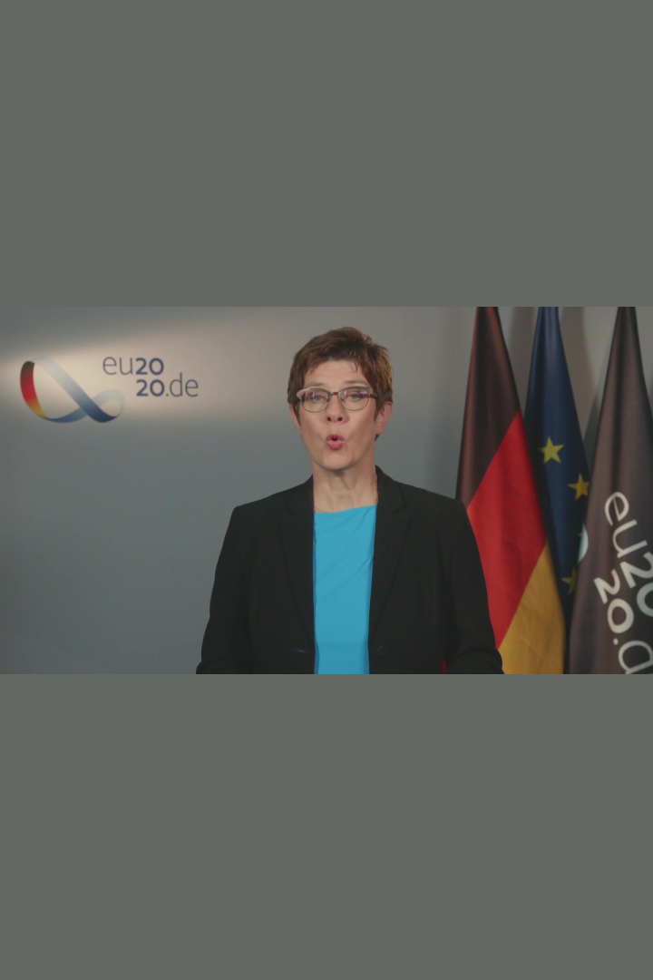 Informelles Treffen der EU-Verteidigungsministerinnen und -minister: Grußwort von AKK