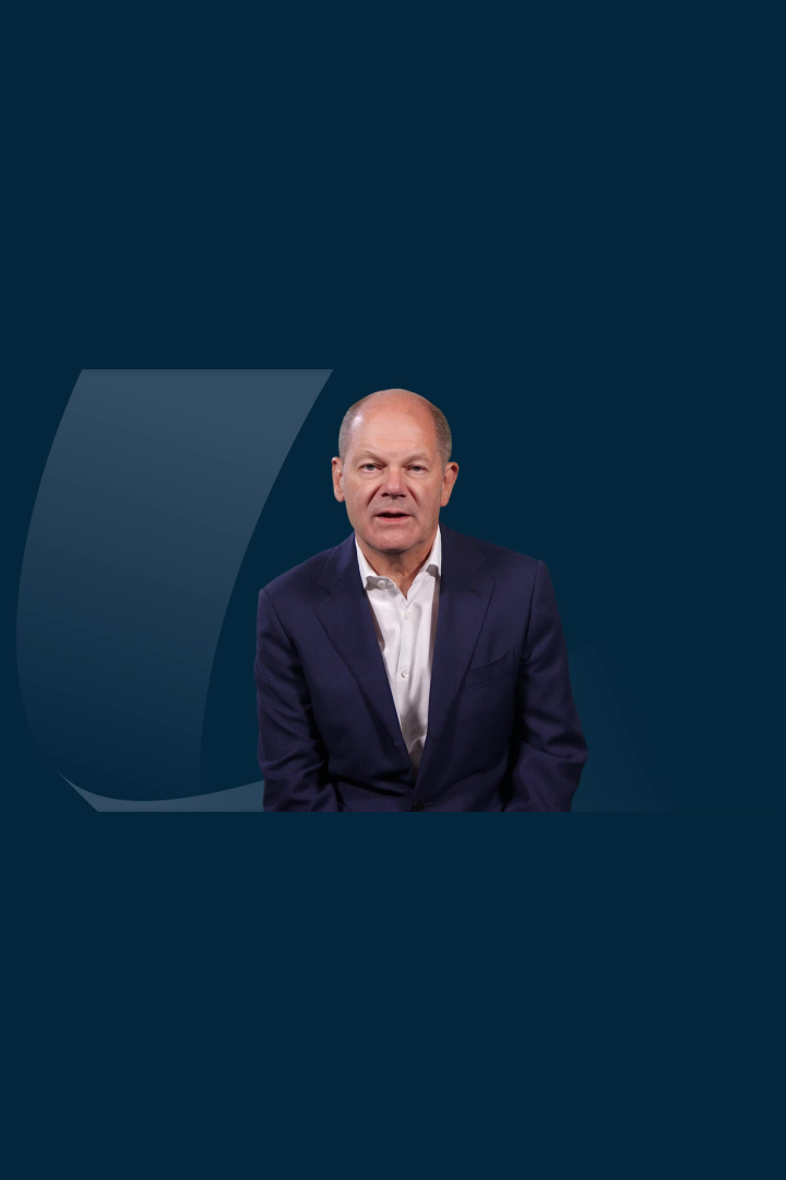 Mot de bienvenue du ministre fédéral des Finances Olaf Scholz